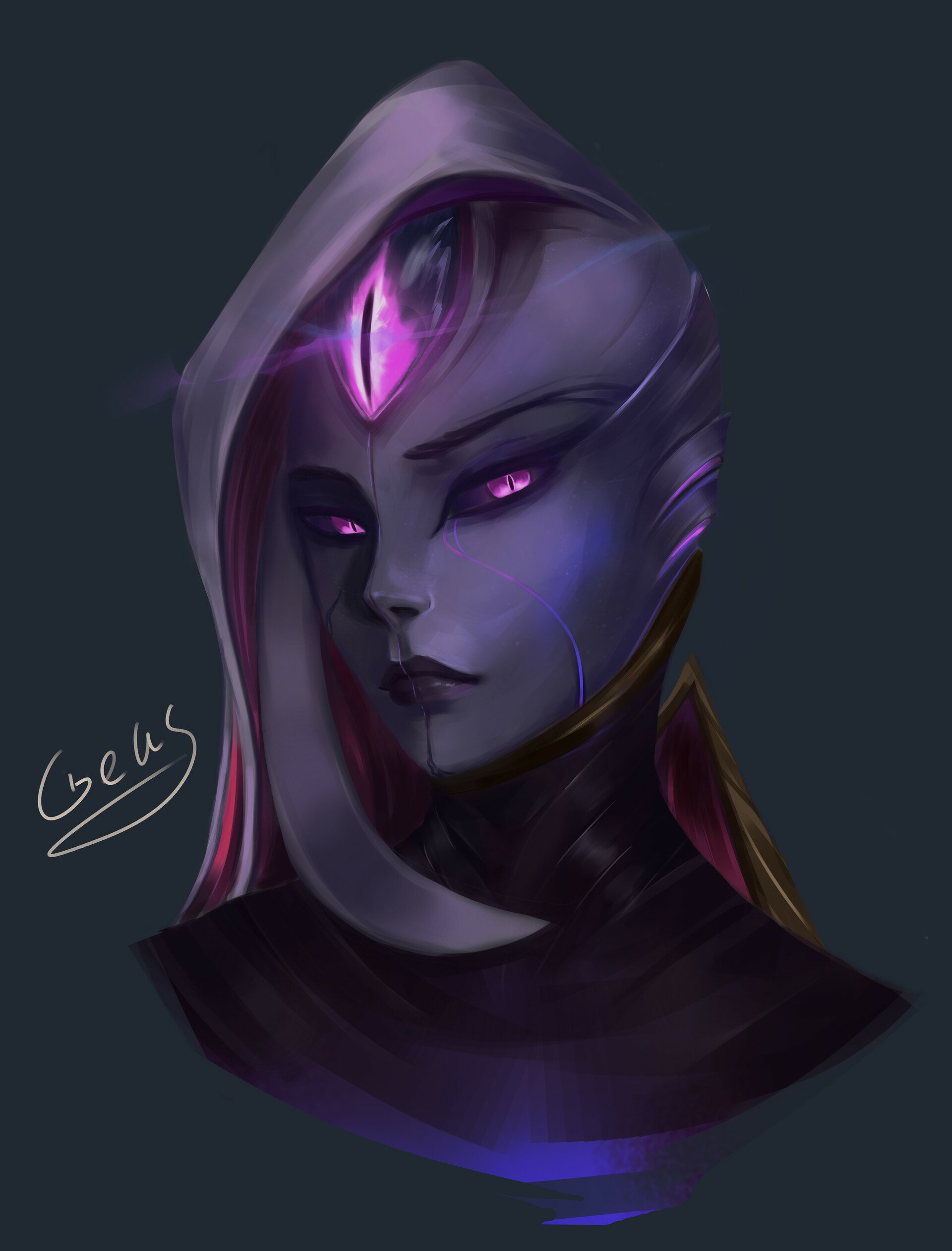 Download Bel'Veth (League Of Legends) Video Game League Of Legends Art