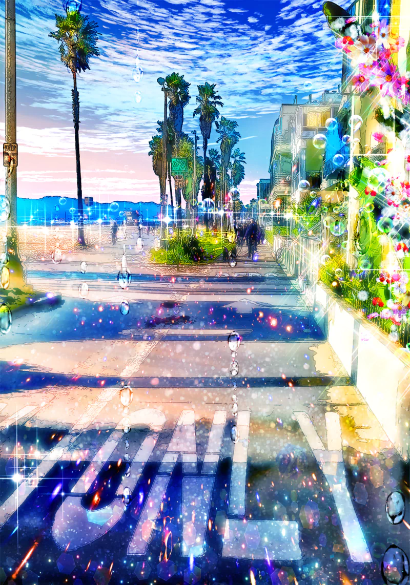 Anime street Image