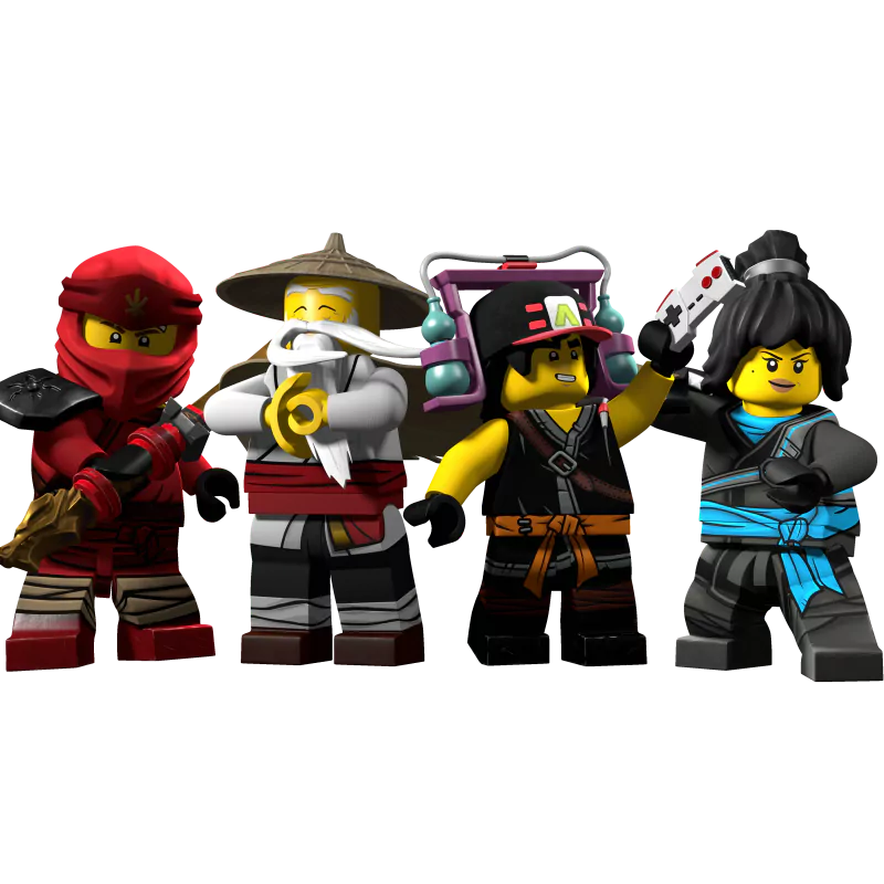 Cole (Ninjago) Kai (Ninjago) Sensei Wu Nya (Ninjago) TV Show Lego Ninjago: Masters Of Spinjitzu Image