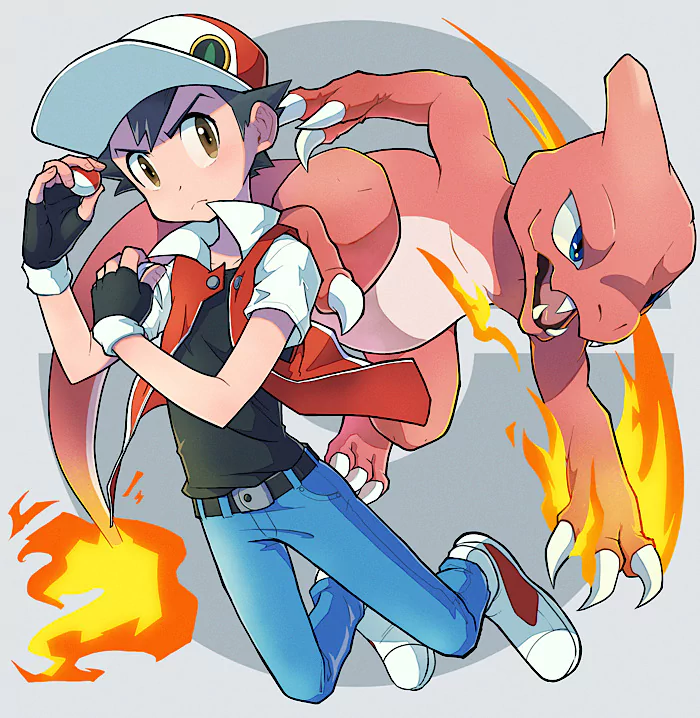 Charmeleon (Pokémon) Red (Pokémon) video game Pokemon: Red and Blue Image