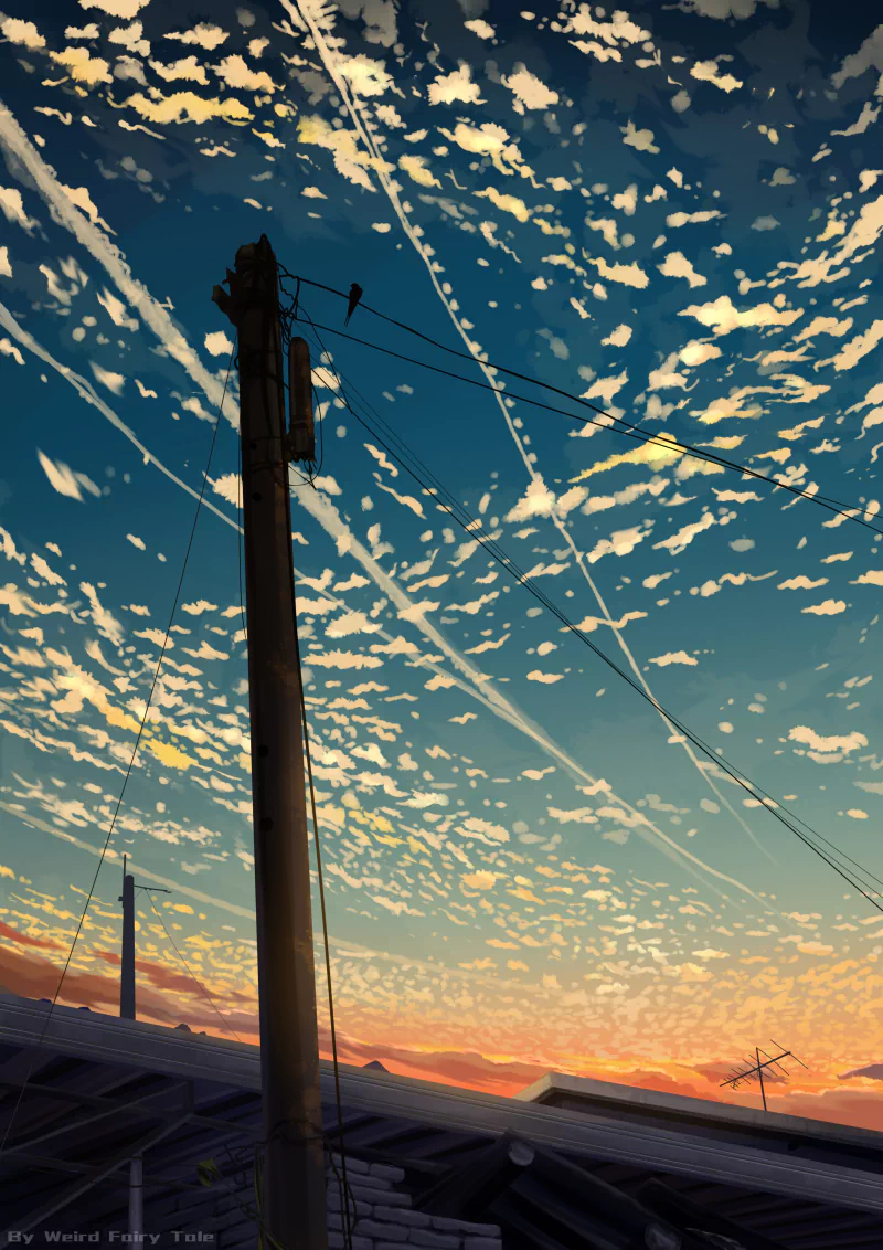 Anime sky Sky Anime Image