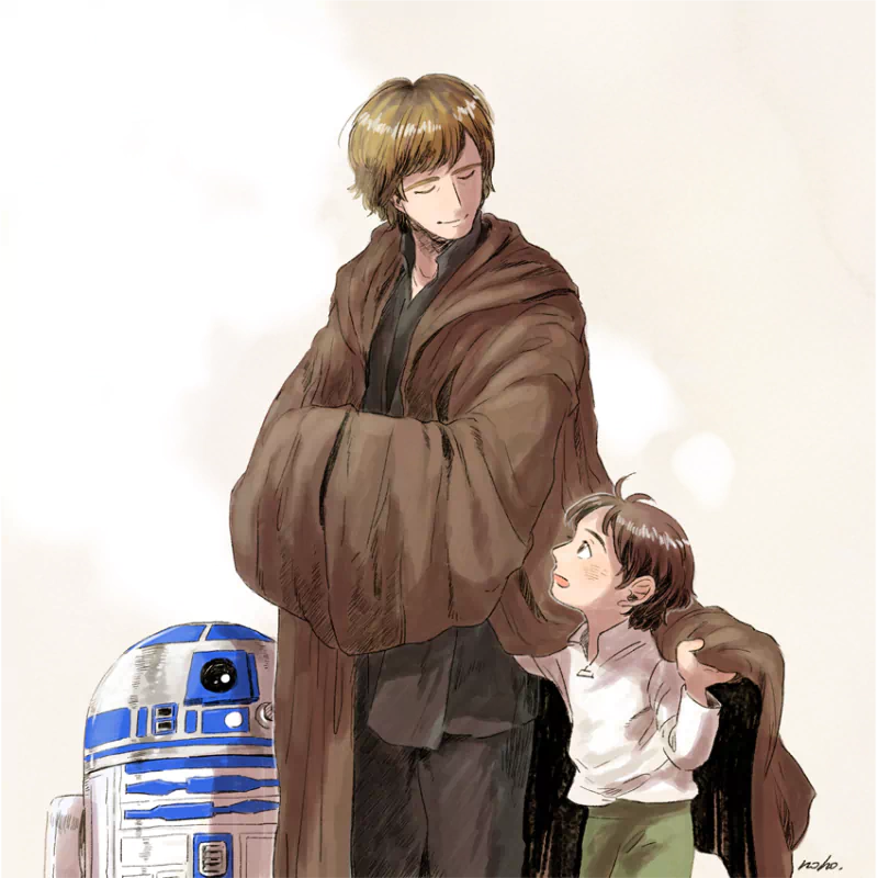 R2-D2 Ben Solo Anakin Skywalker Comic Star Wars Image