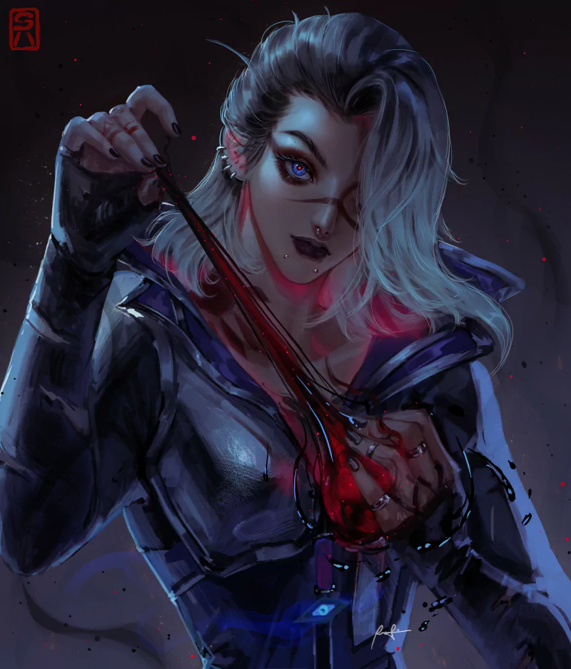  FANART OF FADE FROM VALORANT by Shim0rin