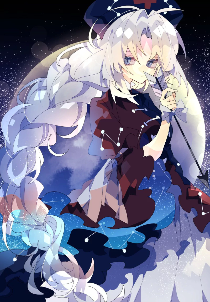 Eirin Yagokoro Anime Touhou Image