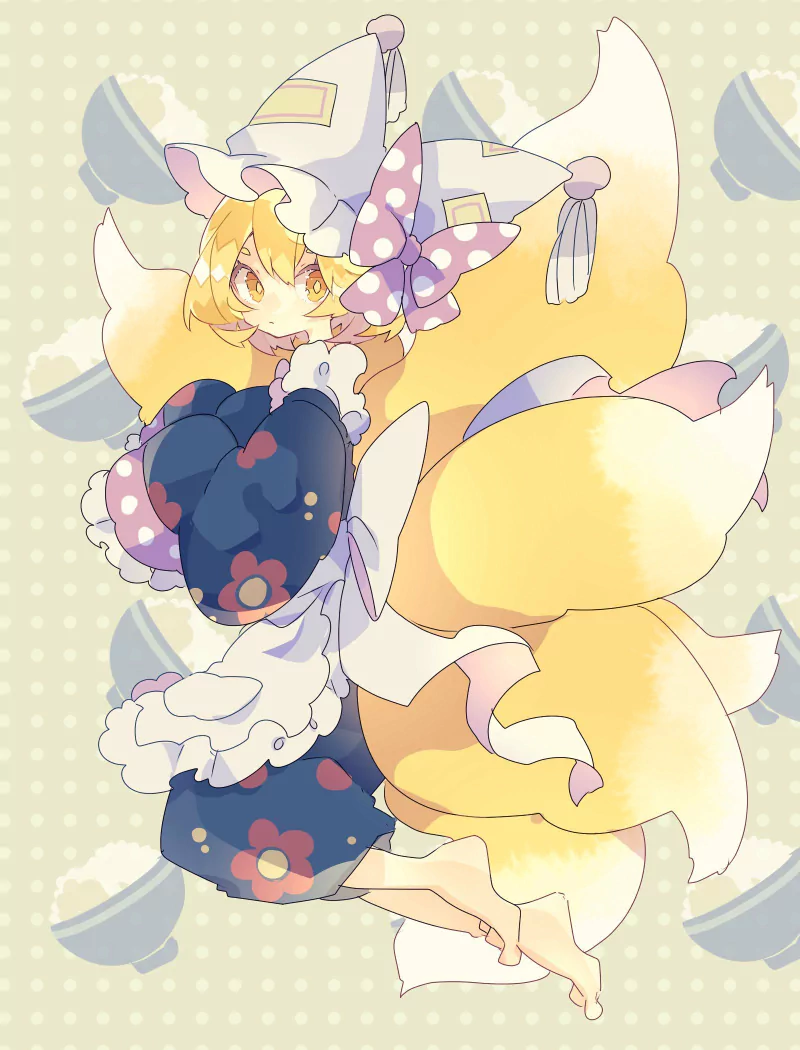 Ran Yakumo Anime Touhou Image