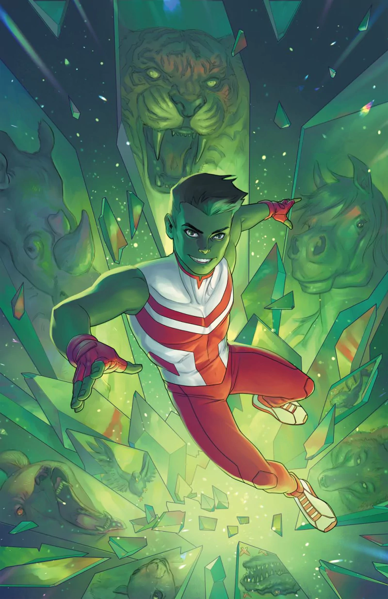 Garfield Logan Beast Boy Comic Young Justice Image