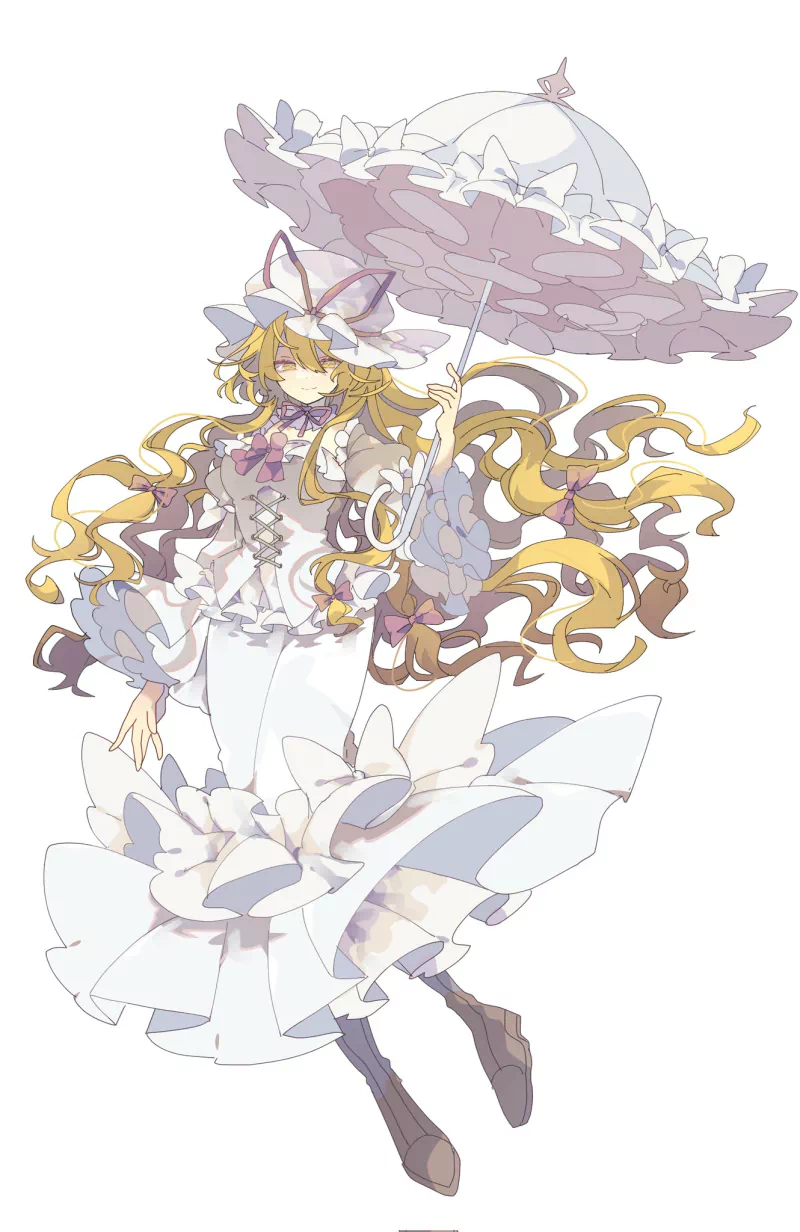 Yukari Yakumo Anime Touhou Image