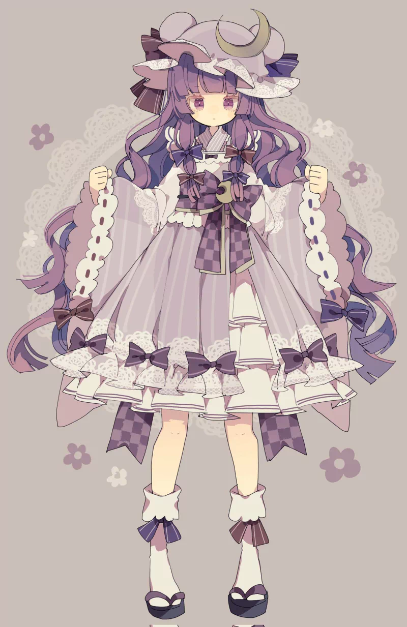 Patchouli Knowledge Anime Touhou Image