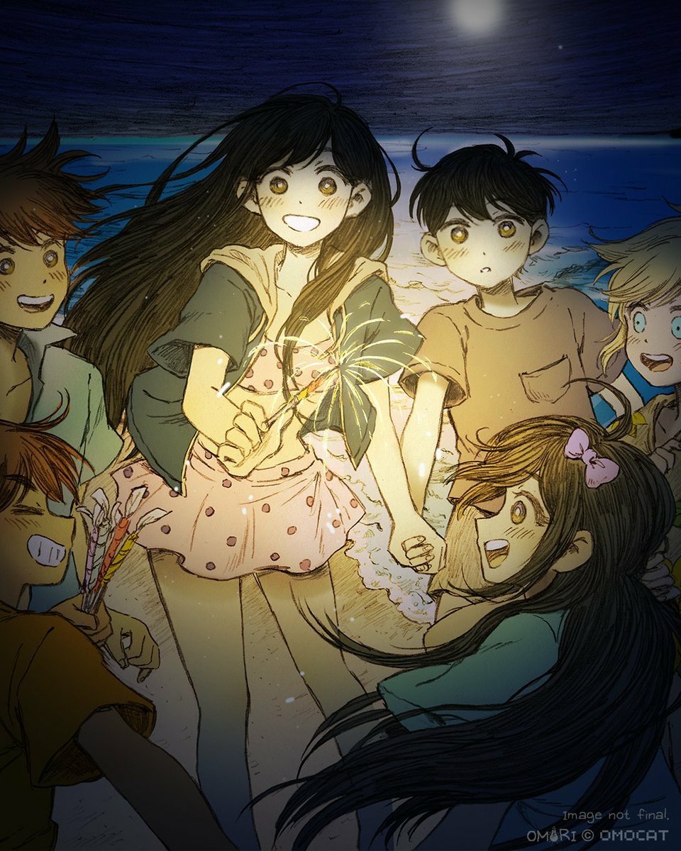 Download Aubrey (Omori) Hero (Omori) Basil (Omori) Sunny (Omori) Mari (Omori) Video Game OMORI Art