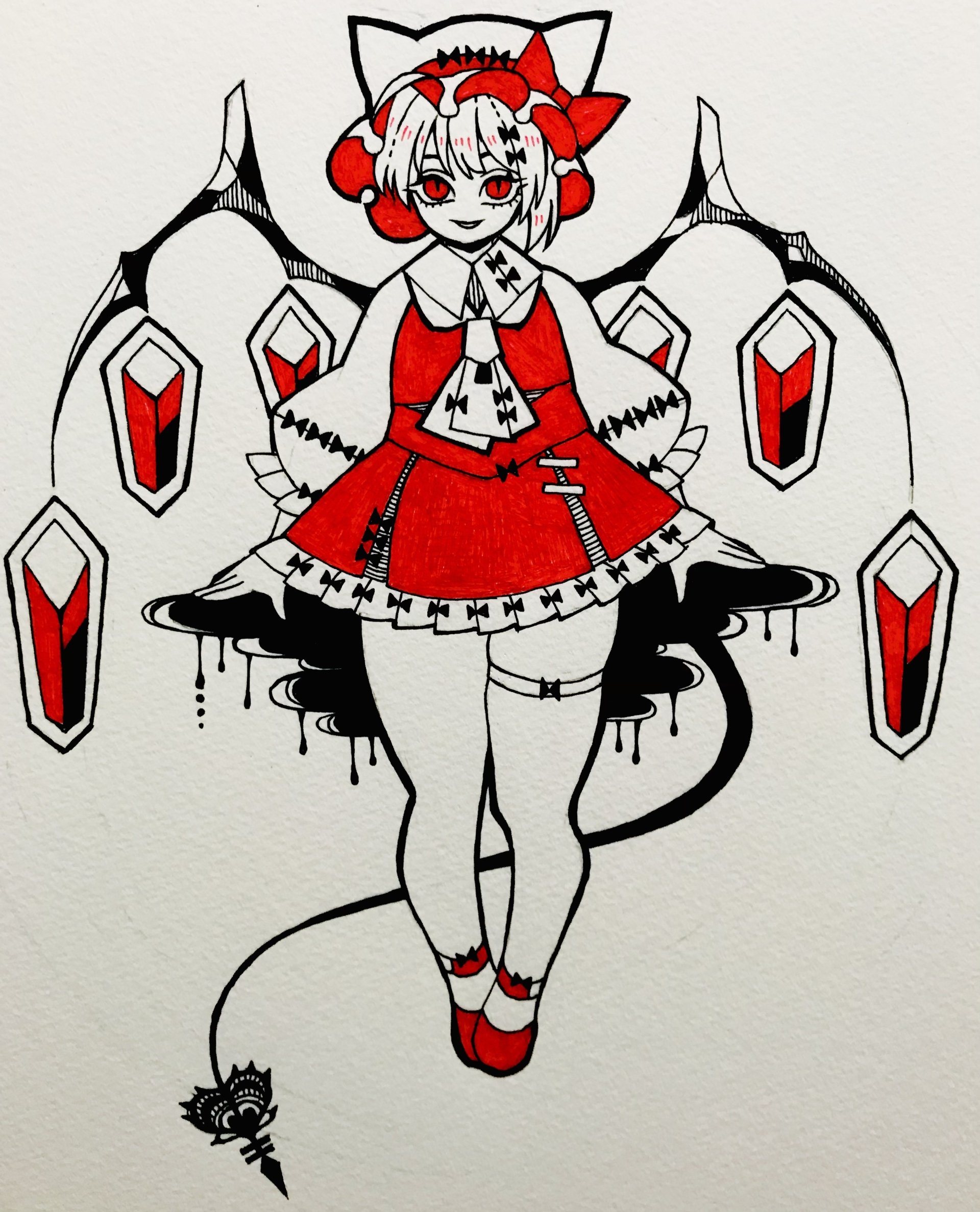 Download Flandre Scarlet Anime Touhou Art