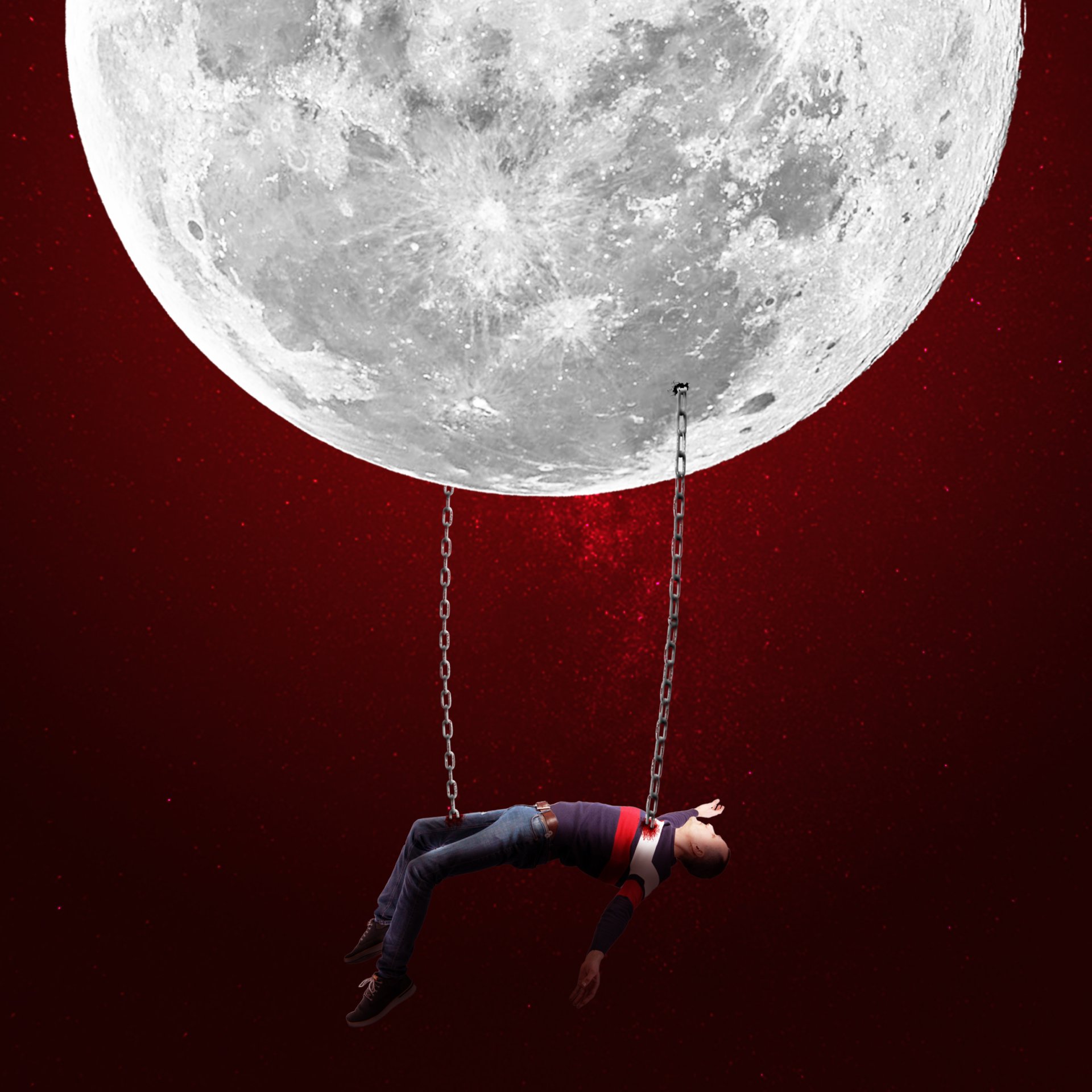 Download Imprisoned Prision Moon Love Artistic Dark Art by Khaylac