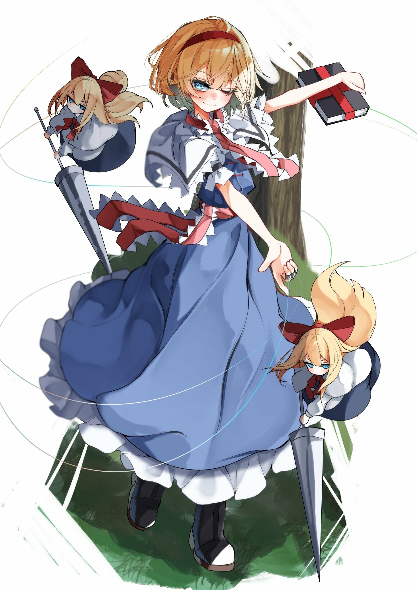Download Shanghai Doll Alice Margatroid Anime Touhou Art
