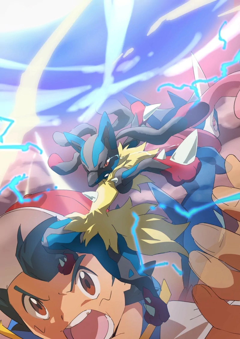 Mega Lucario (Pokémon) Ash Ketchum Anime Pokemon Image