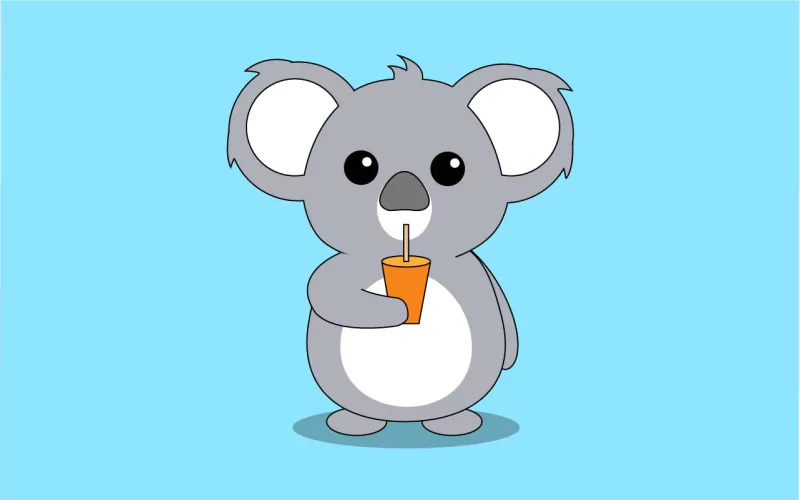  Koala Vector art