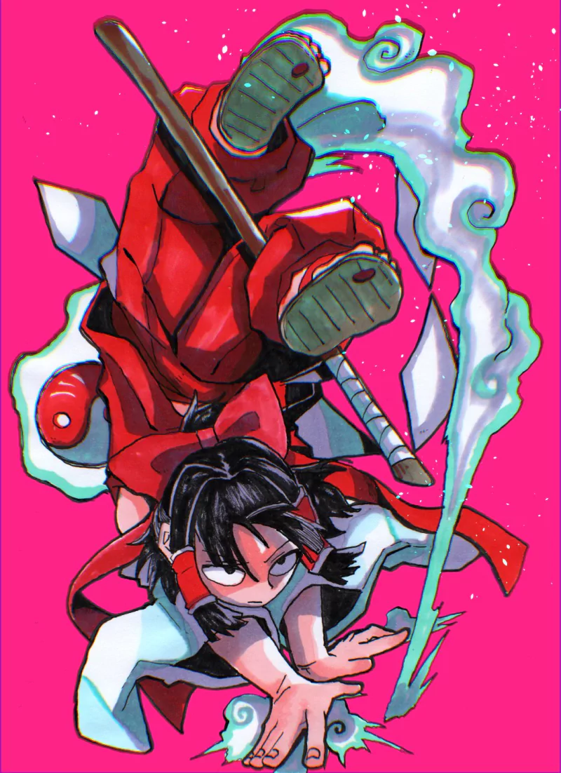 Reimu Hakurei Anime Touhou Image