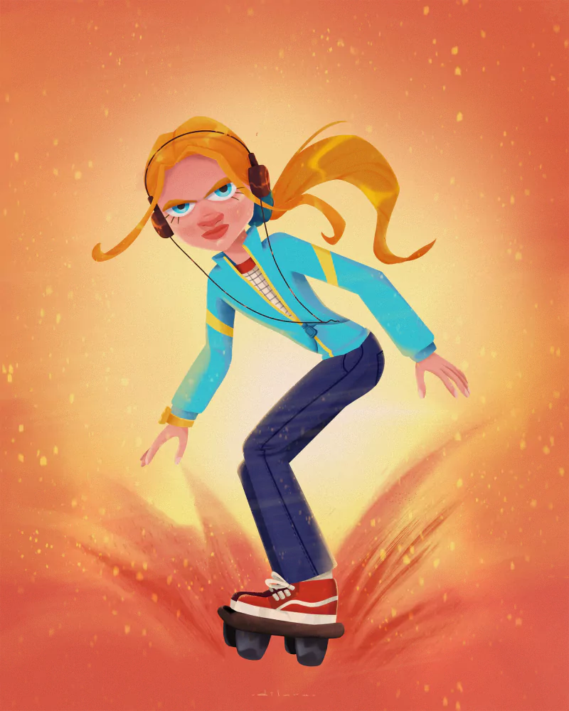  Stranger Things - Max - Fan Art by Dilara Karakaş