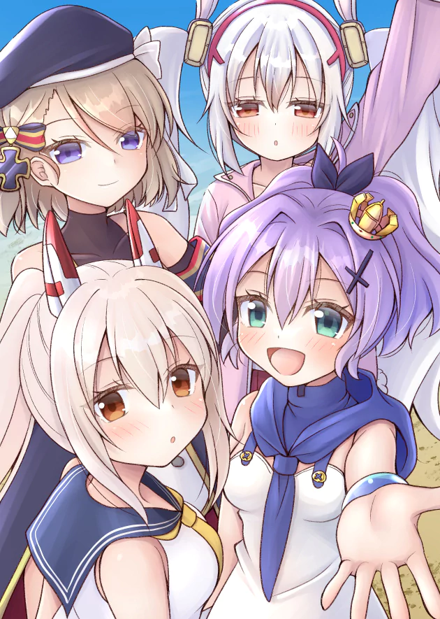 Laffey (Azur Lane) Z23 (Azur Lane) Javelin (Azur Lane) Ayanami (Azur Lane) Anime Azur Lane Image