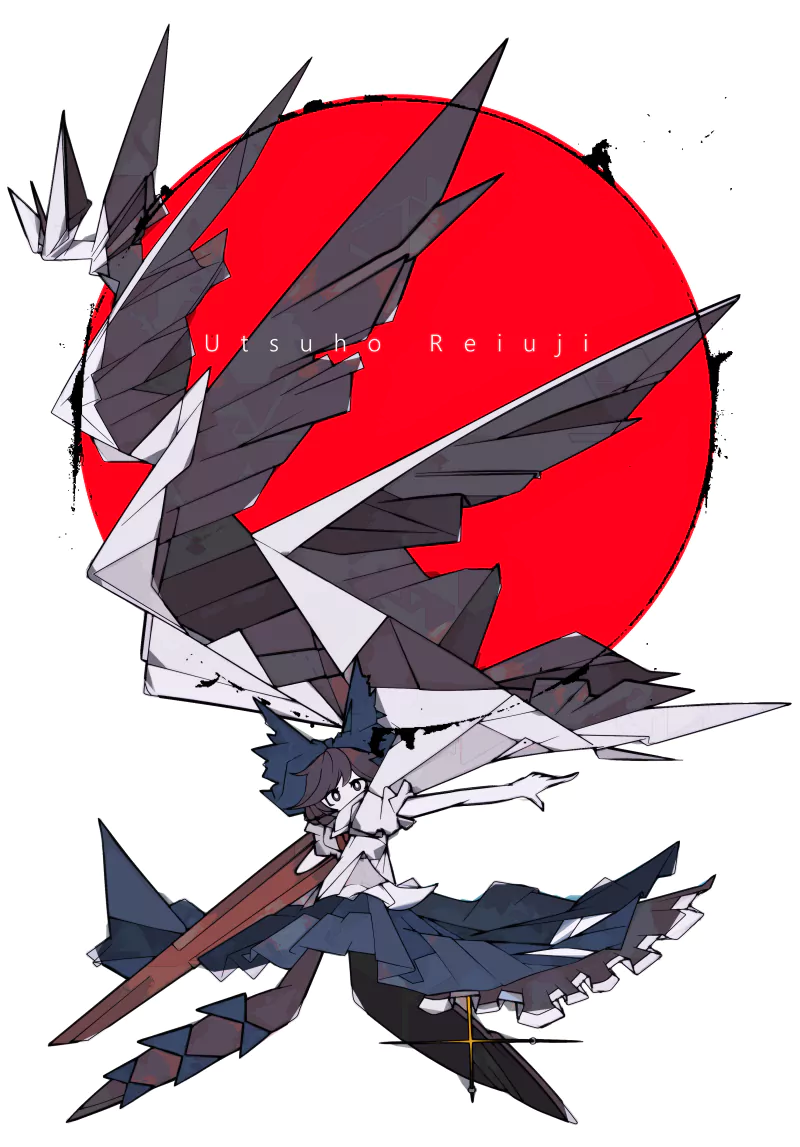 Utsuho Reiuji Anime Touhou Image