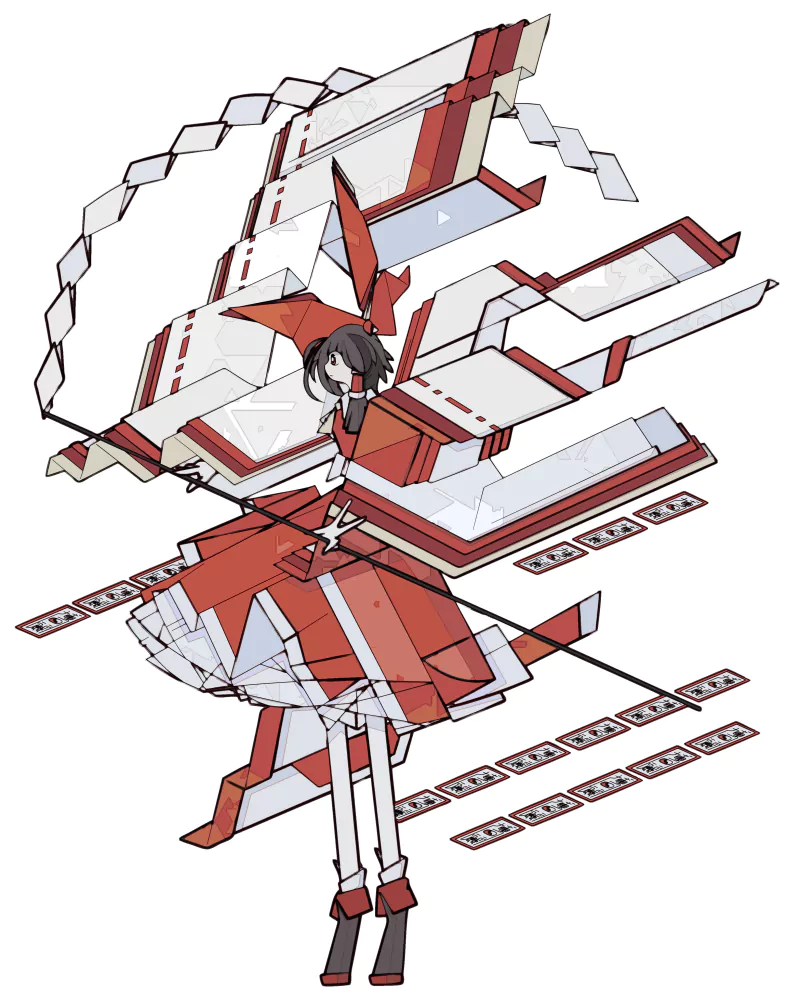 Reimu Hakurei Anime Touhou Image