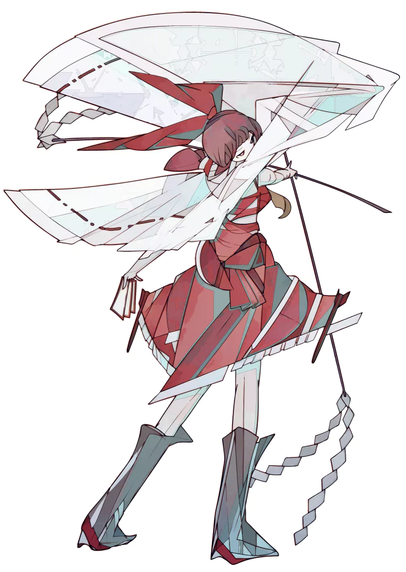 Reimu Hakurei Anime Touhou Image