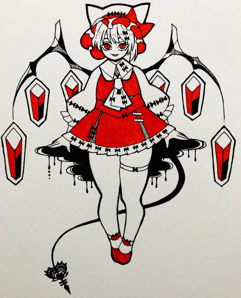 Flandre Scarlet Anime Touhou Image