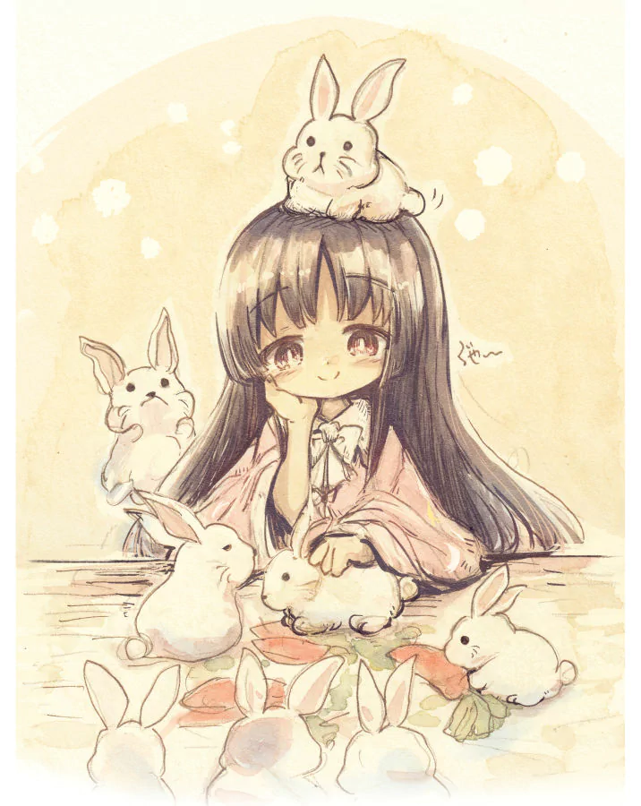 Kaguya Houraisan Anime Touhou Image