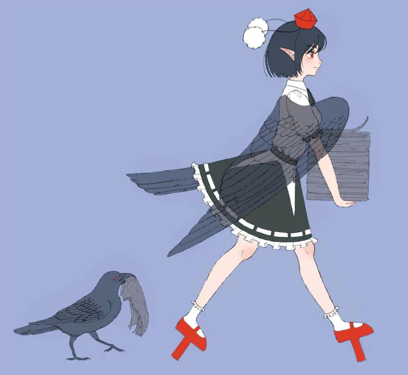Aya Shameimaru Anime Touhou Image