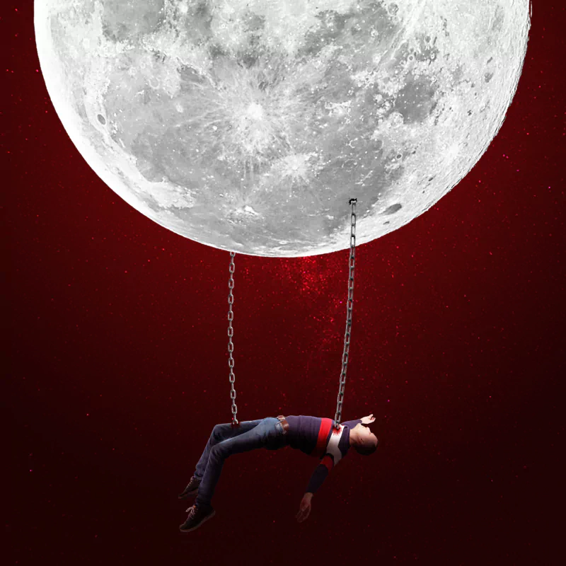 imprisoned prision moon love artistic dark Image