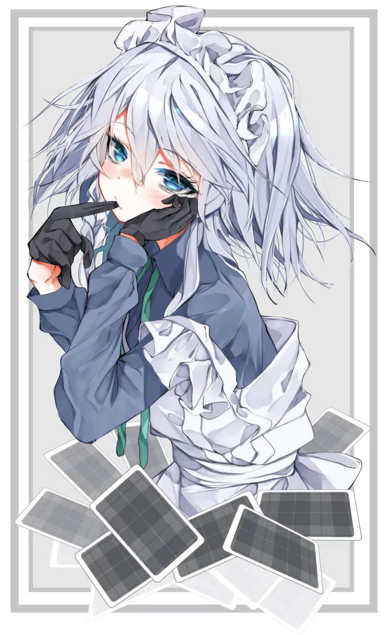 Sakuya Izayoi Anime Touhou Image