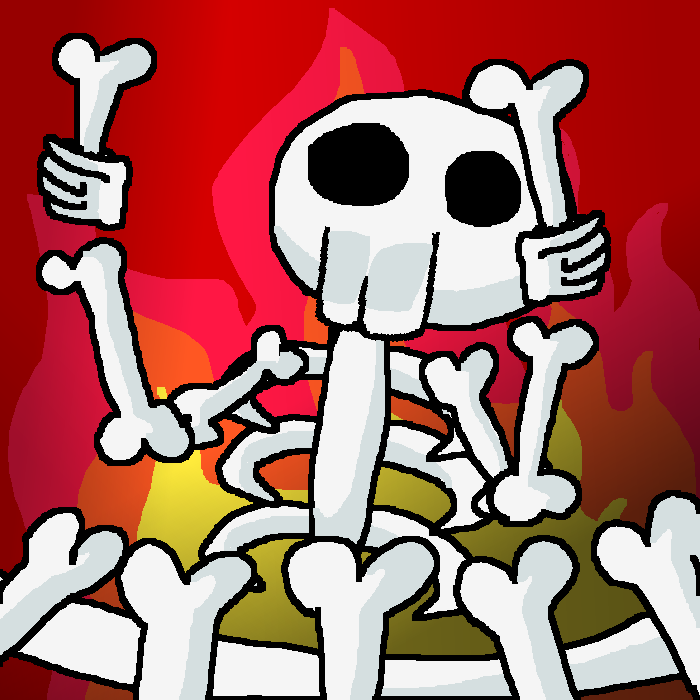 Skeleton Xylophone by Sm