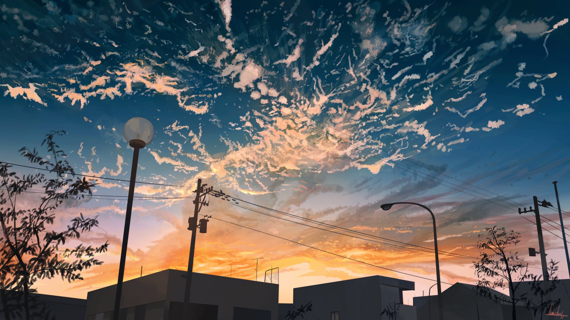 Download Artistic Sunset Art