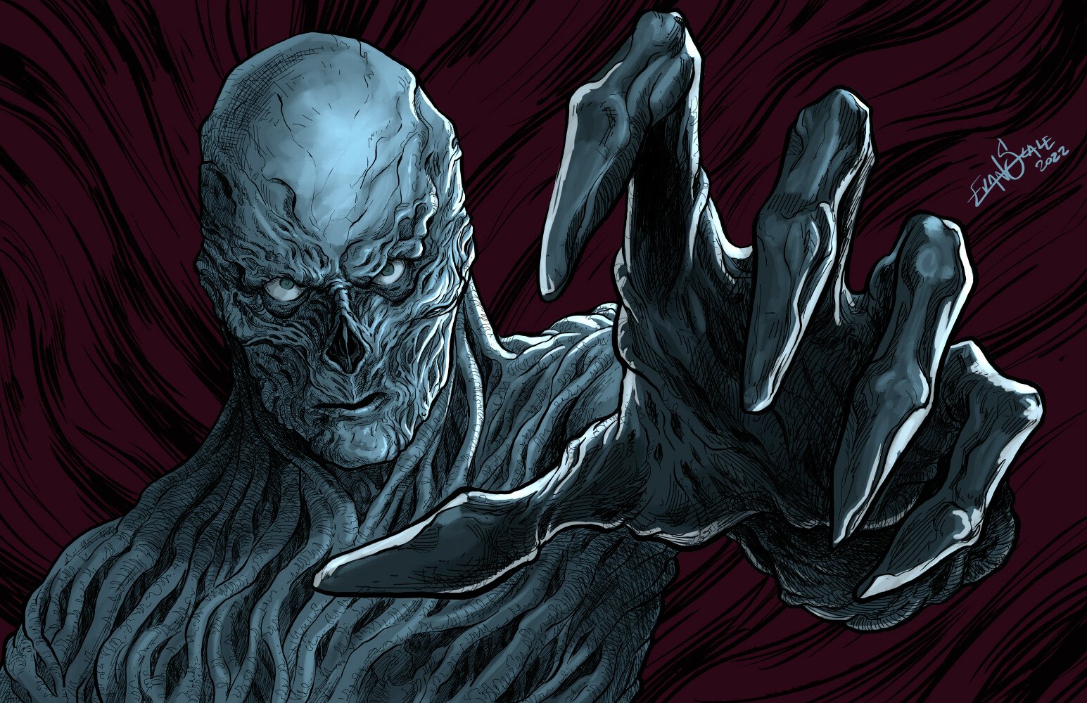 Download Vecna TV Show Stranger Things Art