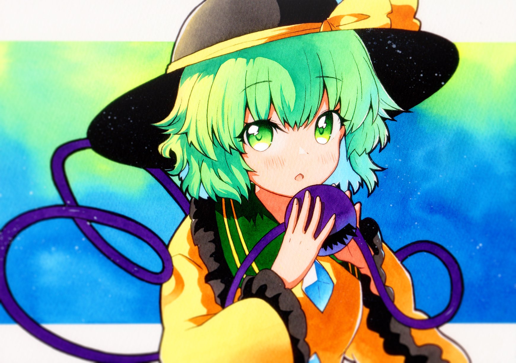 Download Koishi Komeiji Anime Touhou Art