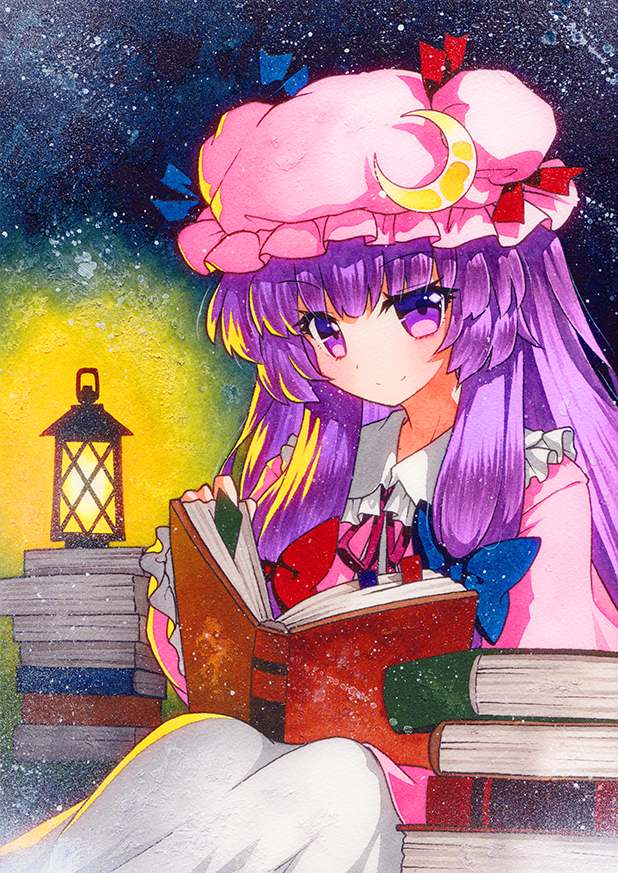 Download Patchouli Knowledge Anime Touhou Art