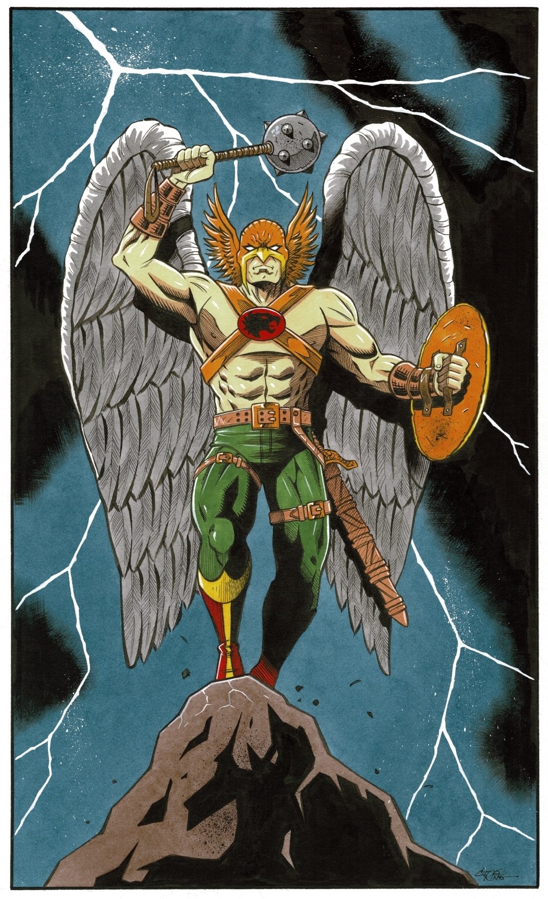 Download Carter Hall Hawkman (DC Comics) Comic Hawkman Art
