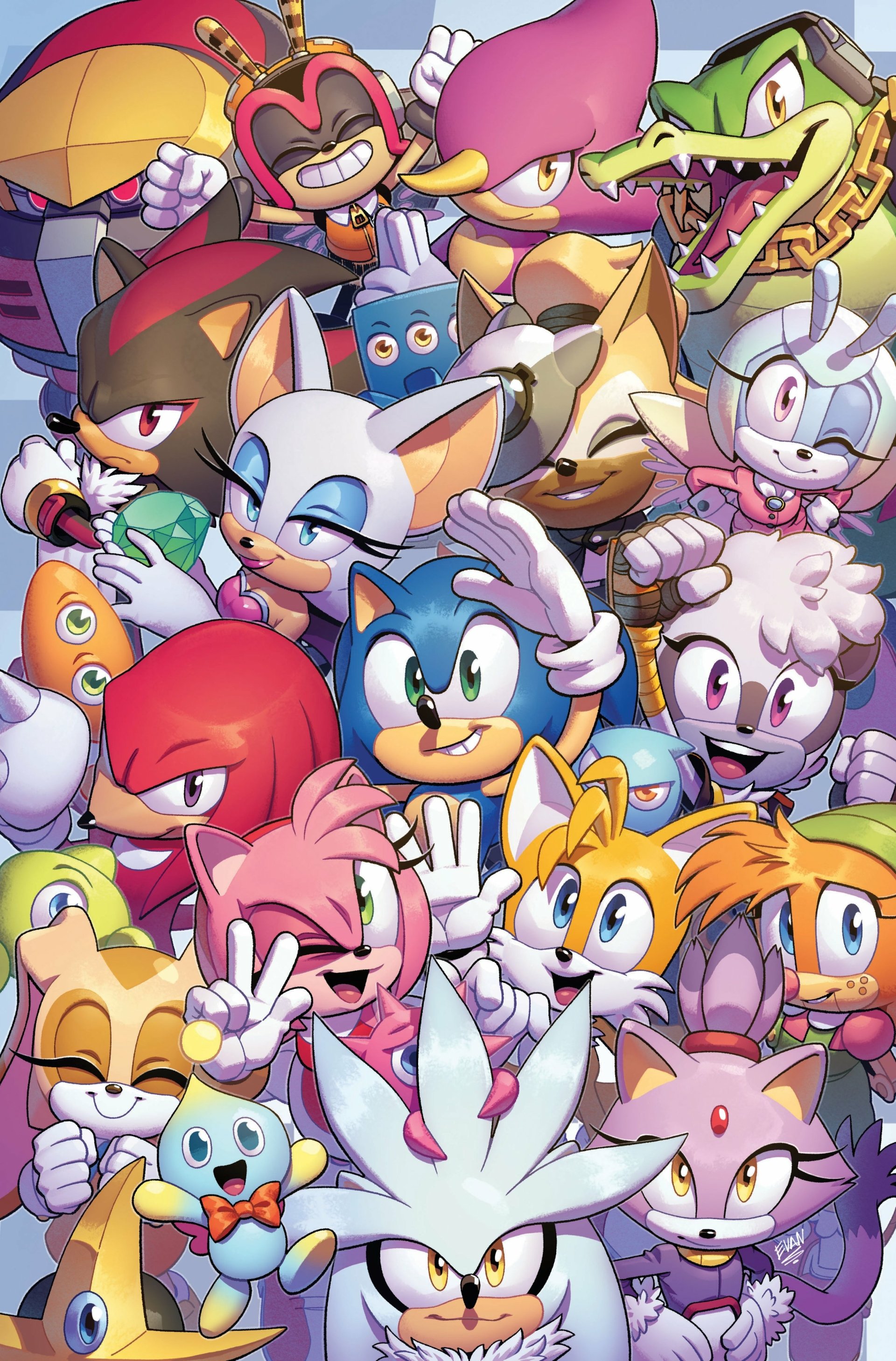 Download Comic Sonic The Hedgehog (IDW) Art