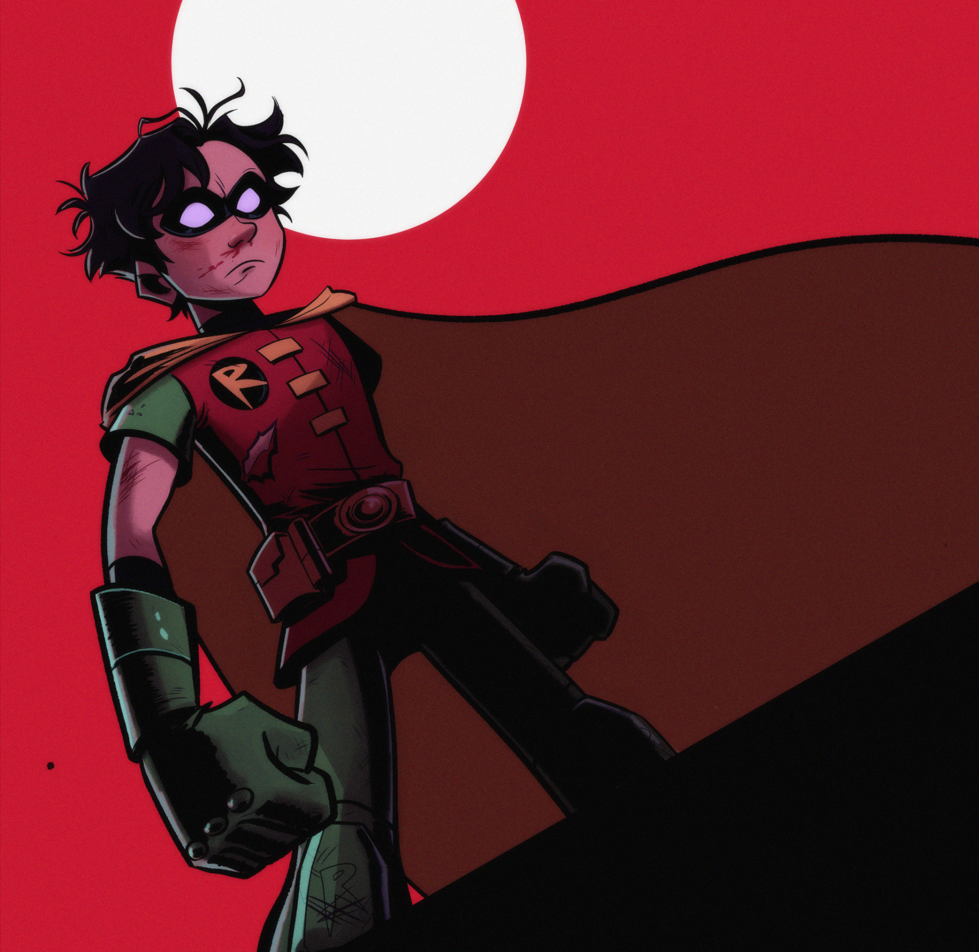 Download Tim Drake Robin (DC Comics) Comic Art