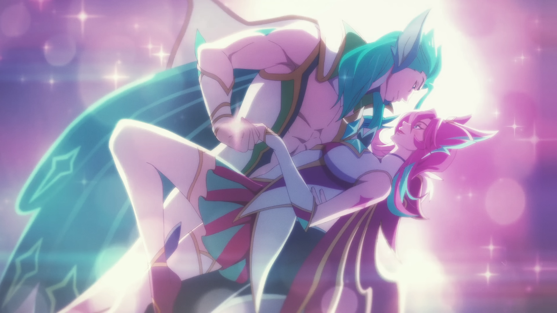 Download Xayah (League Of Legends) Rakan (League Of Legends) Video Game League Of Legends Art