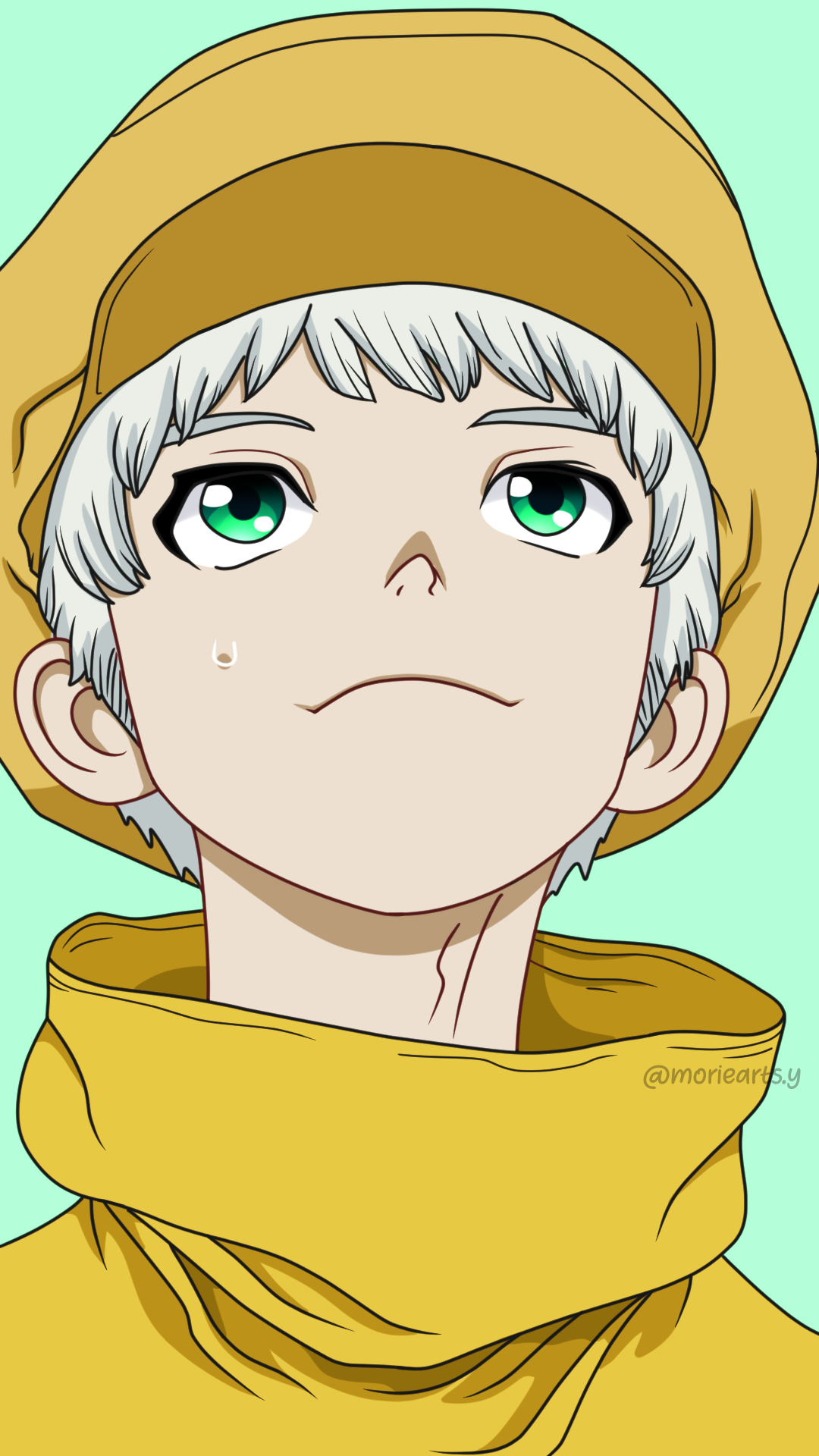 Ukyo Saionji - Dr. Stone by MorieArts