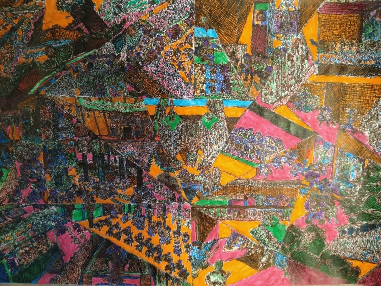Download Islamic Artistic Collage Art