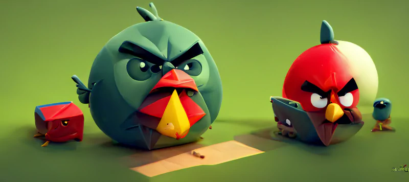  Angry Birds Playing