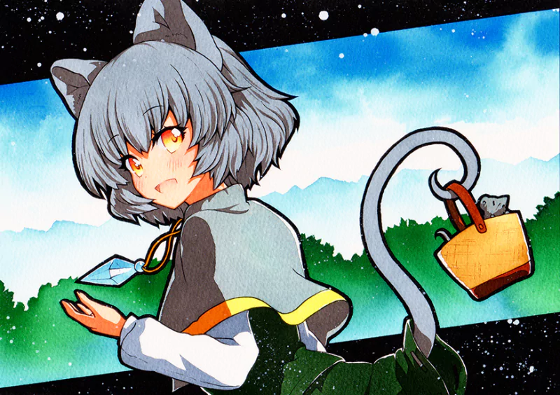 Nazrin (Touhou) Anime Touhou Image