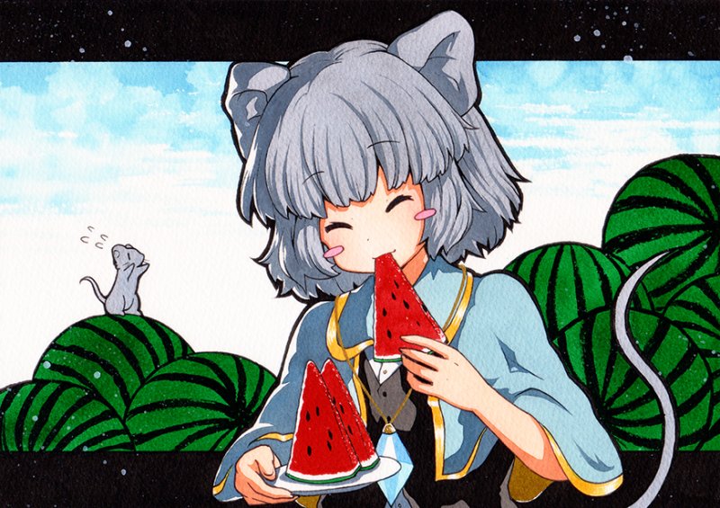Nazrin (Touhou) - Desktop Wallpapers, Phone Wallpaper, PFP, Gifs, and More!