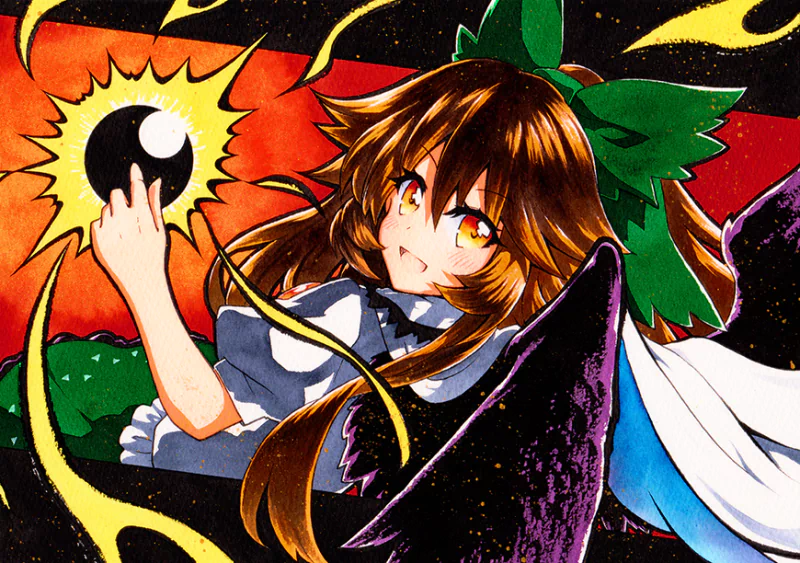 Utsuho Reiuji Anime Touhou Image