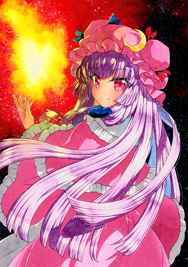 Patchouli Knowledge Anime Touhou Image