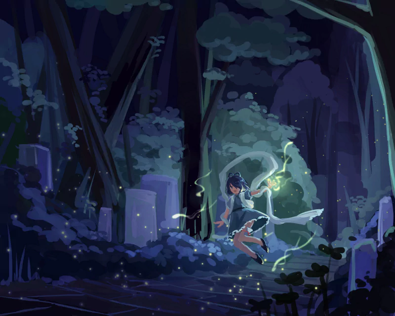 Seiga Kaku Anime Touhou Image