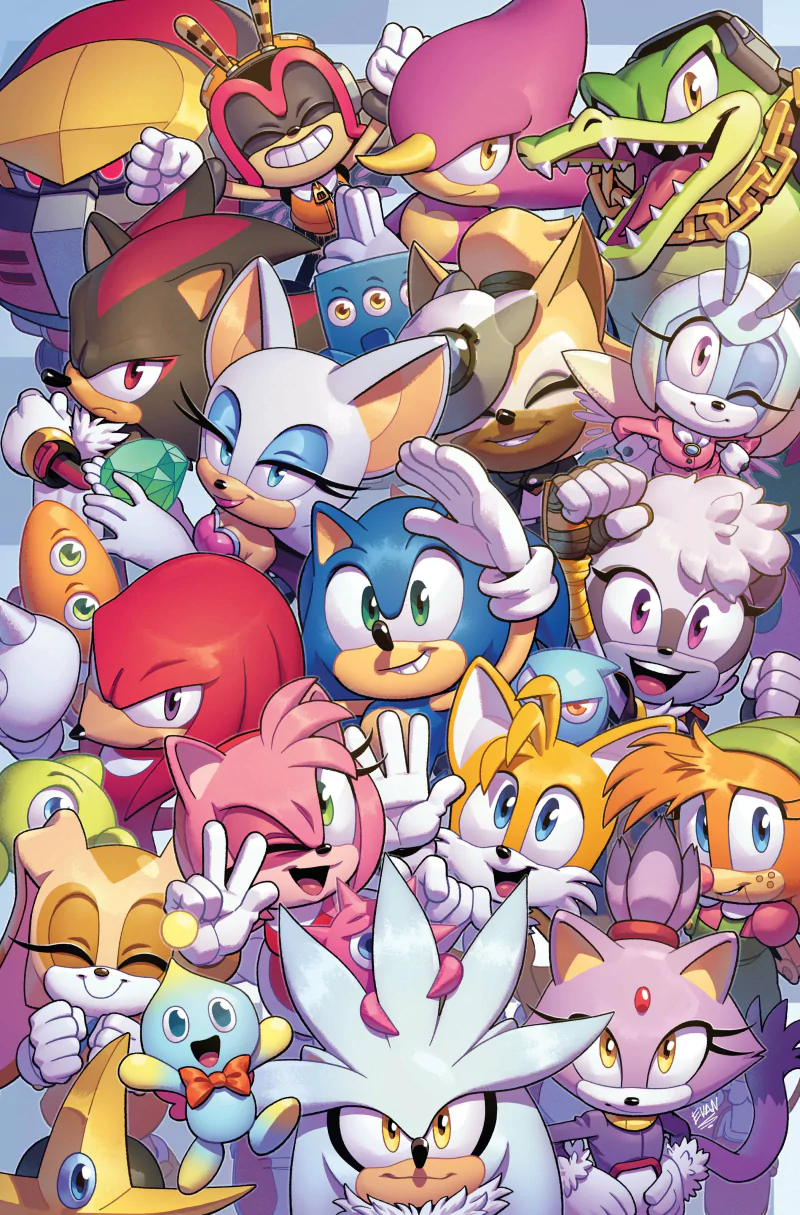 Comic Sonic the Hedgehog (IDW) Image