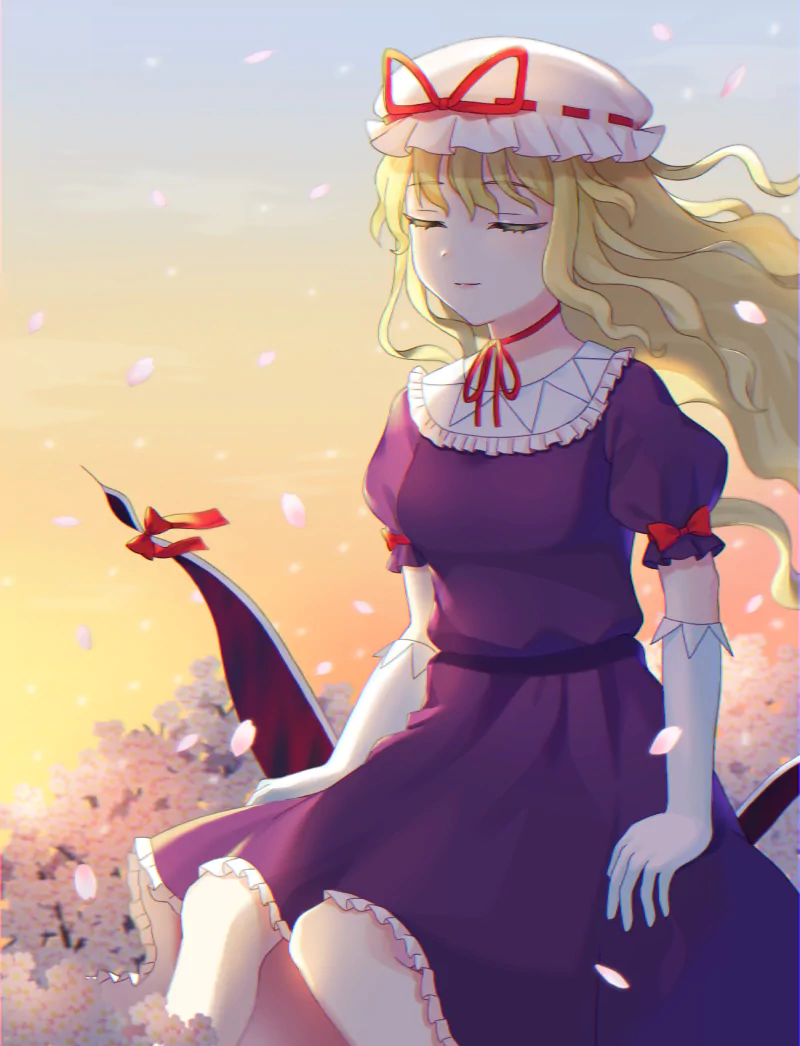 Yukari Yakumo Anime Touhou Image