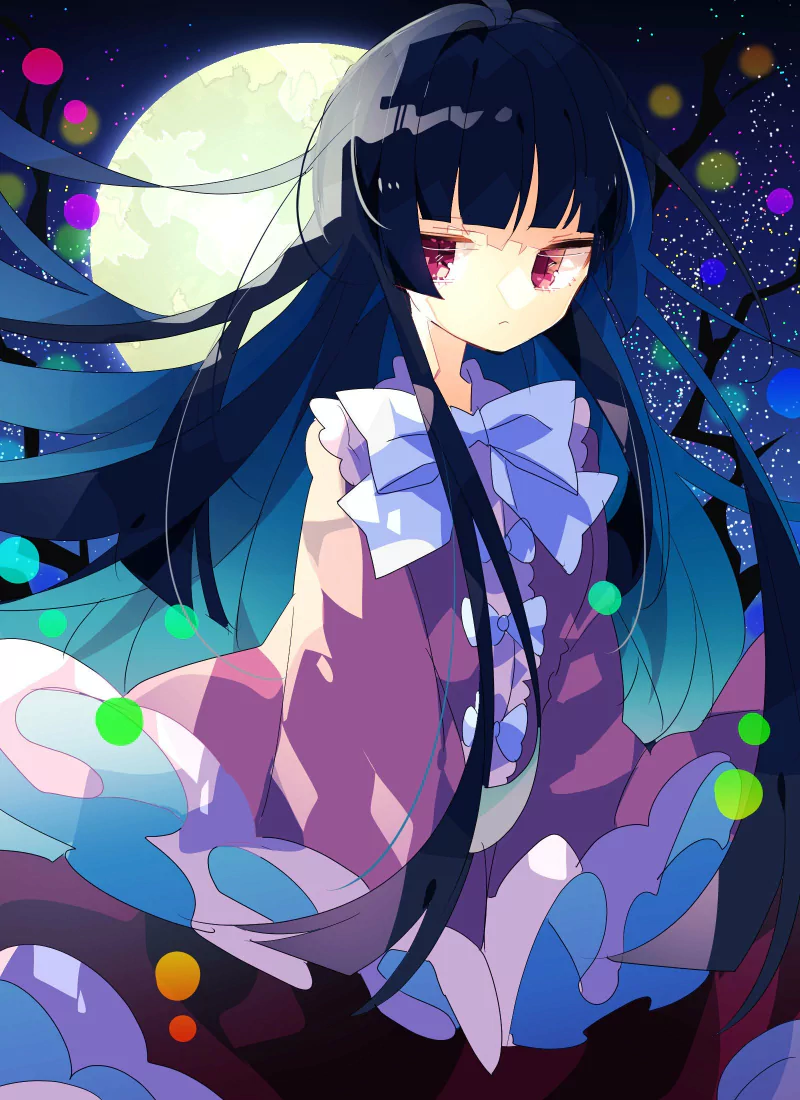 Kaguya Houraisan Anime Touhou Image