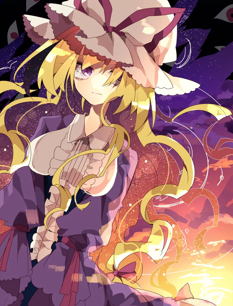 Yukari Yakumo Anime Touhou Image